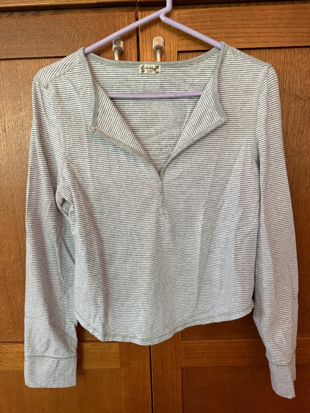 Intimately Free People  Striped Layering Top